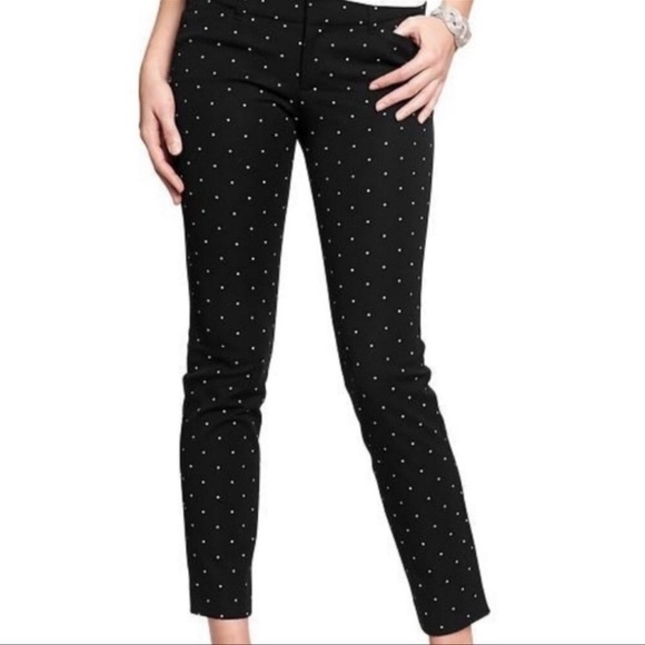 Old Navy | Polka Dot Pixie Ankle Pants | Size 0 Petite - Picture 1 of 4